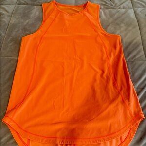 lululemon Bright Orange Tank Top